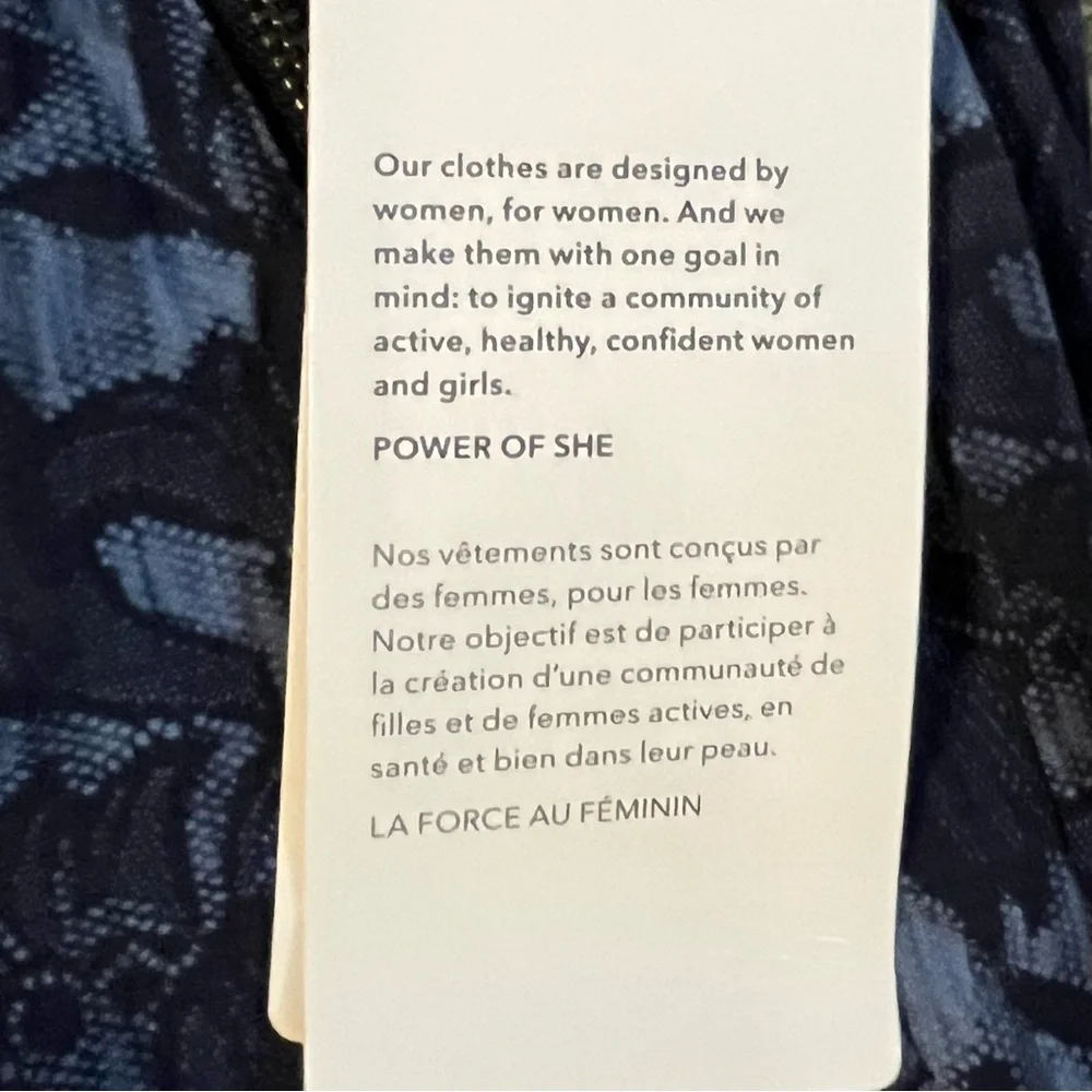 Athleta Blue Floral Trekkie North Jogger Size 20 NWT - Picture 6 of 12